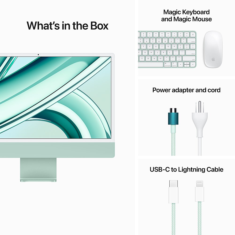 fuyusyn　iMac Apple, IMac 4.5K M1 24-Inch, 16GB DDR4, 512GB SSD, 8-core